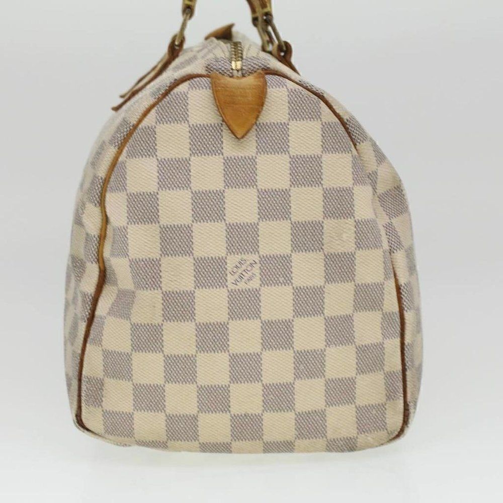 LOUIS VUITTON Damier Azur Speedy 30 Hand Bag - Picture 4 of 15